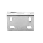Placa Salida a Tubo, con acabado Electro Zinc   MG-51-104EZ