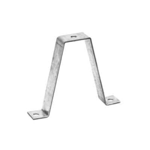 Soporte doble para sujetador universal, ideal para instalación en techo, con acabado Electro Zinc para varilla de 1/4 y 5/16  MG-64-162EZ