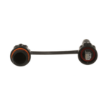 Conector Plug RJ45 de Uso Industrial Blindado, Categoría 5e, 24AWG, Con Tapa Protectora, Protección IP67  MPSI588T