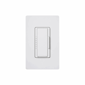 Atenuador inalámbrico con señal ClearConnect, iluminación 150W CFL/LED, 600W incandescente halógeno, 600 VA MLV,  120 V, no requiere neutro: MRF2S6CLWH