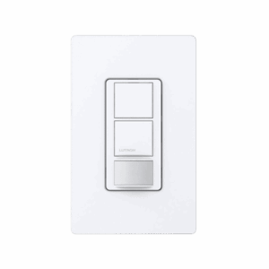 (XCT) Apagador doble con sensor de presencia, ideal para salas de entretenimiento, conferencia, etc.: MSOPS6DDVWH