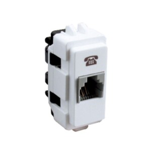 MÓDULO CON TOMA TELEFÓNICA, 1 MÓDULO Y 4 HILOS, BLANCO. MWD130097884 SCHNEIDER ELECTRIC