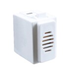Zumbador Marisio en color blanco de 1 módulo, 70 decibeles y 127 VCA MWD130137852