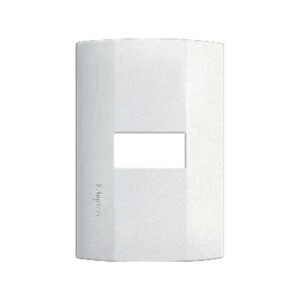 Placa Marisio de 1 módulo en color blanco MWD130617221