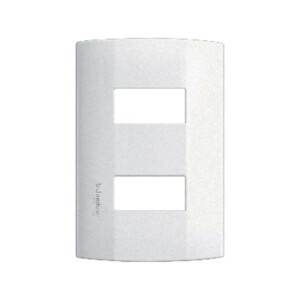 Placa Marisio de 2 módulos en color blanco, MWD130617222