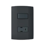 PLACA CON INTERRUPTOR SENCILLO Y 1 CONTACTO 2P+T MARISIO. MWD69237 SCHNEIDER ELECTRIC