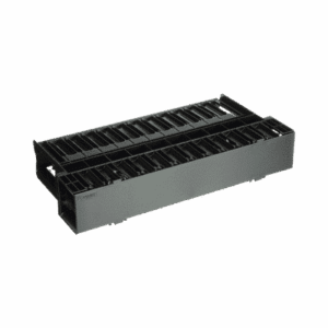 Organizador de Cables Horizontal NetManager, Doble (Frontal y Posterior), Para Rack de 19in, 2UR  NCMH2