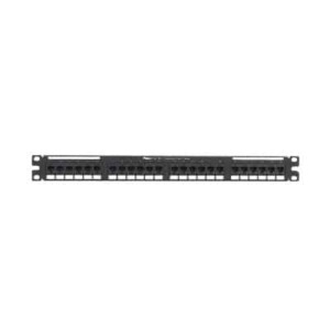 NK6PPG24Y,  Panel de Parcheo de Impacto 110, Plano, Categoría 6, de 24 Puertos, 1UR