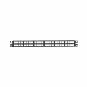 Panel de Parcheo Modular de Alta Densidad, Keystone (Sin Conectores), Identificación con Etiqueta Adhesiva, de 48 Puertos en 1 UR  NKPP48HDY