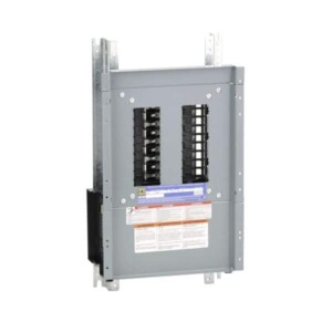 Interior del panel, NF, terminales principales, busbar de cobre. NQ18L1C Schneider Electric  NQ18L1C