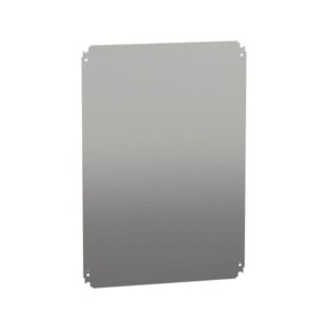 PLACA DE MONTAJE CIEGA, 700 X 500 MM EN CHAPA DE ACERO GALVANIZADO. NSYMM75 SCHNEIDER ELECTRIC
