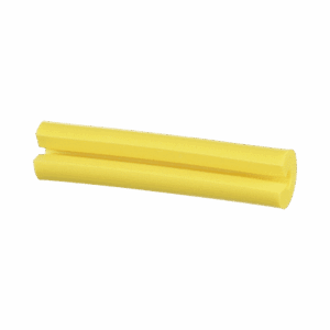 Manguito Porta Etiquetas de Identificación, Para Fibra Simplex de 2 mm, 1 in de Largo, Color Amarillo, Paquete de 100pz     NWSLC-2Y