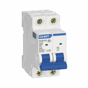 Pastilla para Riel Din, 2 Polos, 16 Amp, Vca:110/415v, 6kA, Catálogo: NXB632PC16, Serie: NXB-63.