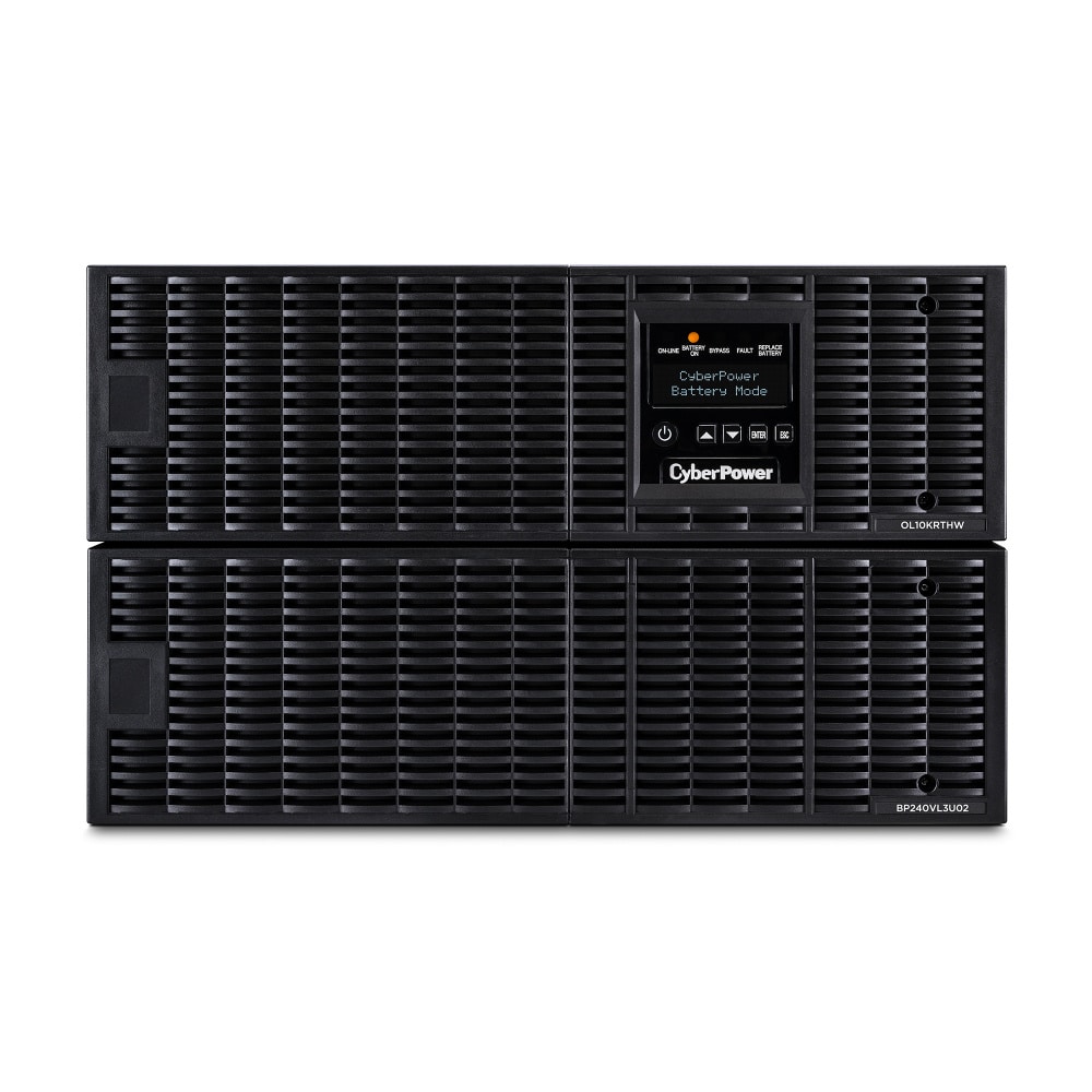 No Break CyberPower OL10KRTHW Doble Conversión en Línea, 10.000W, 10.000VA, Entrada 120V - 280V, Salida 200V - 240V, 1 Salida Contactos