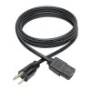 P006-006CABLE TRIPP LITE DE ALIMENTACION PARA COMPUTADORA (P006-006) 10A 18AWG (NEMA 5-15P A IEC-320-C13) 1.83 M [6 PIES] 9 AOS DE GARANTIA. | Rogelio Chavarria