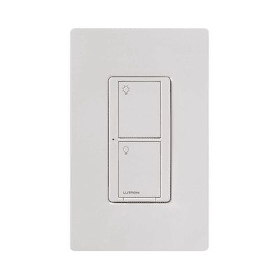 (Caseta Wireless) Interruptor Inteligente On/Off, requiere cable neutro. 6A, /120V: PD6ANSWH