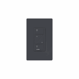 (Caseta Wireless) Atenuador de pared. Aumenta/Disminuye Intensidad de Iluminación. No requiere cable neutro. 150W LED / 600W INC/HAL: PD6WCLBL