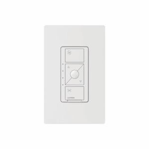 (Caseta Wireless) Control de velocidad inalámbrico para ventilador de techo, un solo polo.: PDFSQNWH