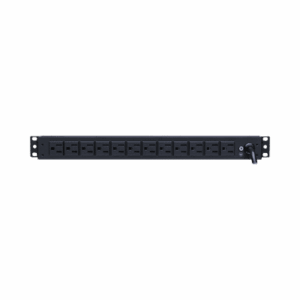 PDU CYBERPOWER VOLTAGE DE 100-125V, 15 A, FRECUENCIA 50 / 60 HZ, ENCHUFE NEMA 5-15P, 14 NEMAS 5-15 R, RACK 1U PDU15B2F12R