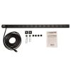 Tripp Lite PDUV15 PDU Básico Monofásico de 1.44kW 120V, 14 Tomacorrientes NEMA 5-15R, Entrada NEMA 5-15P, Cable de 4.6 m [15 pies], Instalación Vertical en 0U | Rogelio Chavarria