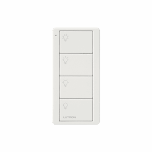 Control inalambrico Pico, 4 botones, ideal para generar 3 escenas y un apagado : PJ24BGWHL31