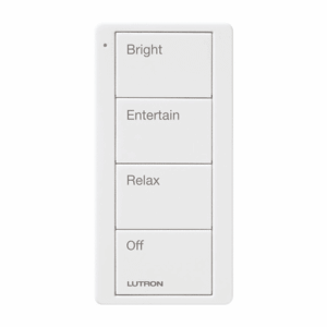 Control remoto inalambrico PICO, con escenas predefinidas para espacio en sala..: PJ24BGWHP03