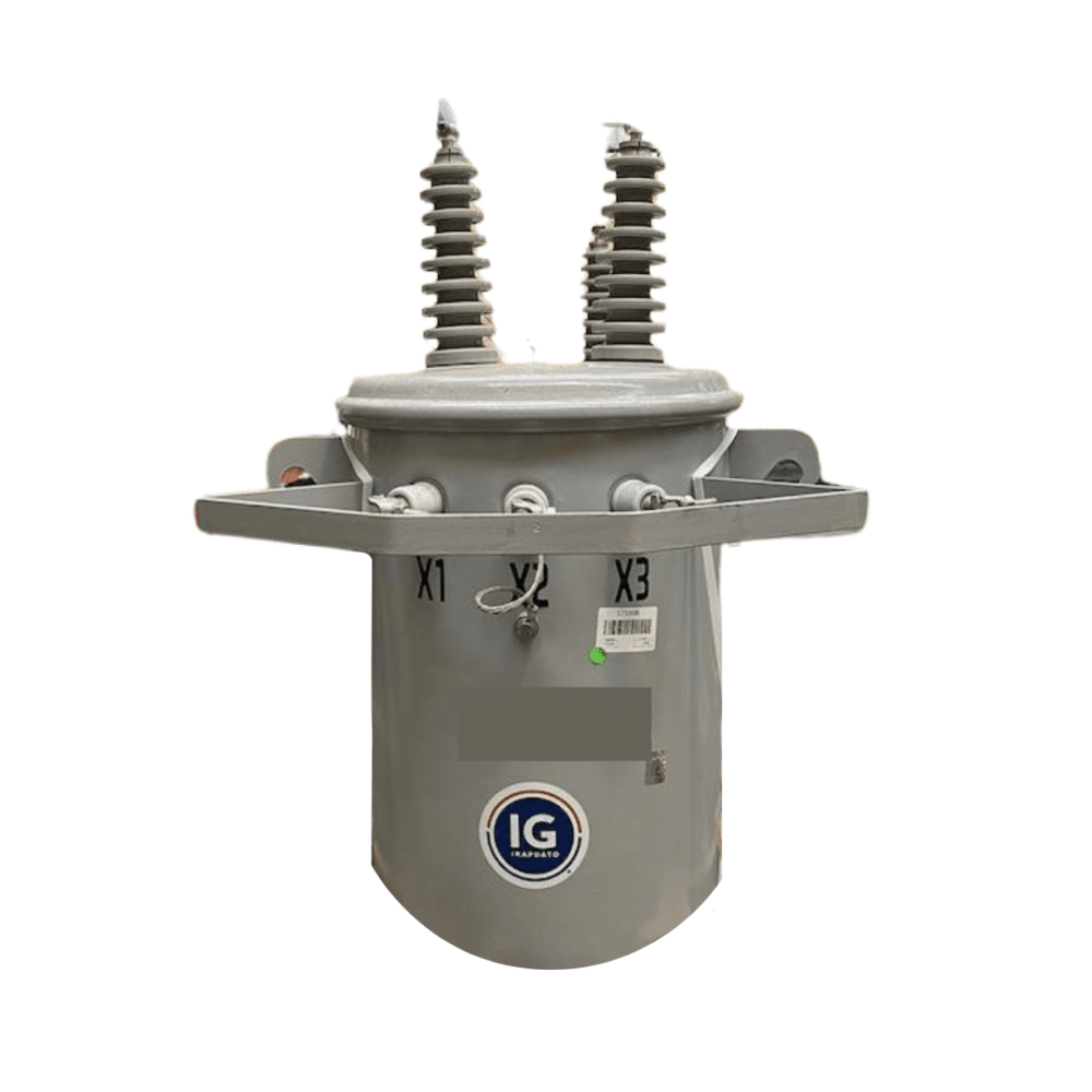 TRANSFORMADOR TIPO POSTE MONOFASICO DOS BORNAS DE 25 KVA EN 23000 AUTO ALTA Y BAJA 120/240 NORMA K :  DA1-25-23000-120/240 K