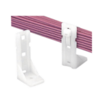 Sujetador-Separador Pan-Post de Nylon 6.6, Para Fijación de Mazos de Cables con Cinchos, Uso Interior, Color Natural, 1 Pieza  PP2S-S10-X