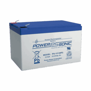 Batería de Respaldo UL de 12V 12AH / Ideal para Sistemas de Detección de Incendio / Control de Acceso / Intrusión / Videovigilancia / Terminales Tipo F2 PS-12120-F2