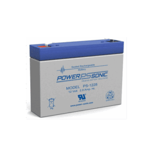 Batería de Respaldo UL de 12 V, 2.8 AH, Ideal para Sistemas de Detección de Incendio, Control de Acceso, Intrusión, Videovigilancia y Energía Solar PS-1228