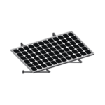 Montaje Para Módulos Solares En Muro Con Espesor De 35-40mm, Riel 1400mm   PSWM1400