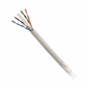 Bobina de Cable UTP 305 m. de Cobre, PanNet, Gris, Categoría 5e (24 AWG), PVC (CM), de 4 pares  PUC5504IG-EY