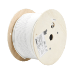 Bobina de Cable UTP de 4 Pares, Vari-MaTriX, Cat6A, 23 AWG, LSZH (Libre de Gases Tóxicos), Color Blanco, 305m  PUL6AV04WH-EG
