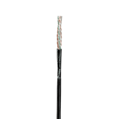 Bobina de Cable UTP de 4 Pares, Con Aislamiento de Fluoropolímero, Cat6A (23 AWG), Uso Interior/Exterior Para Entorno Ambiental de Altas Temperaturas (Hasta 125ºC) , CMP (Plenum), Color Negro, 305 m PUO6AS04BL-G | Humberto Chacon Bobina de Cable UTP de 4 Pares, Con Aislamiento de Fluoropolímero, Cat6A (23 AWG), Uso Interior/Exterior Para Entorno Ambiental de Altas Temperaturas (Hasta 125ºC) , CMP (Plenum), Color Negro, 305 m  PUO6AS04BL-G