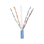 Bobina de Cable UTP 305 m. de Cobre, PanNet, Azul, Categoría 5e (24 AWG), Riser (CMR), de 4 pares  PUR5504BUY