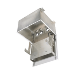 Gabinete PanZone Premium, de Montaje en Techo, Con 2 UR Para Equipo Activo y 6 UR Para Paneles de Parcheo, Fabricado en Acero, Color Blanco  PZICEA