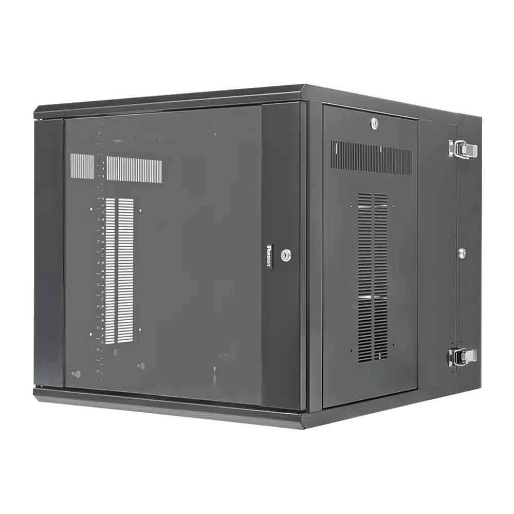 Gabinete PanZone de Montaje en Pared, de 19in, Puerta con Ventana de Seguridad, 12 UR, 762mm de Profundidad, Color Negro PZWMC1230W | Humberto Chacon Gabinete PanZone de Montaje en Pared, de 19in, Puerta con Ventana de Seguridad, 12 UR, 762mm de Profundidad, Color Negro  PZWMC1230W - Image 2