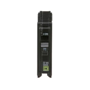 INTERRUPTOR MINIATURA 20A     1 POLO 240V                      QO120VH