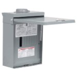 CENTRO DE CARGA QO ZAPATAS PRINCIPALES 100A, MONOFÁSICO, 120 V CA, 6 SP SCHNEIDER ELECTRIC QO612L100RB