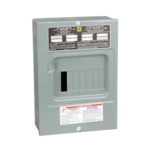 CENTRO DE CARGA QO ZAPATAS PRINCIPALES 100 A, MONOFÁSICO, 3 HILOS, 6 SP SCHNEIDER ELECTRIC