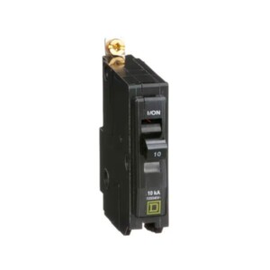 INTERRUPTOR TERMOMAGNÉTICO QOB, 1 POLO, 10 A. ATORNILLABLE. QOB110 SCHNEIDER ELECTRIC