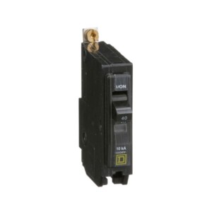 INTERRUPTOR TERMOMAGNÉTICO QOB 1 POLO, 40 A, ATORNILLABLE 10KA 120/240V. QOB140 SCHNEIDER ELECTRIC