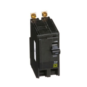 INTERRUPTOR TERMOMAGNÉTICO, QOB, 2 POLOS, 100 A, ATORNILLABLE. QOB2100 SCHNEIDER ELECTRIC