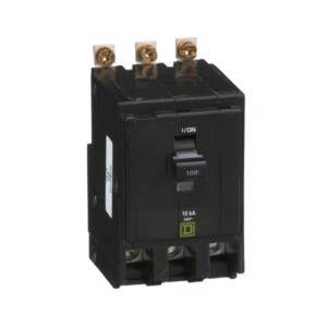 INTERRUPTOR TERMOMAGNÉTICO QOB, 100 A. QOB3100 SCHNEIDER ELECTRIC