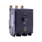 INTERRUPTOR TERMOMAGNÉTICO QOB, 3 POLOS, 60 A. ATORNILLABLE 10KA 120/240V. QOB360 SCHNEIDER ELECTRIC