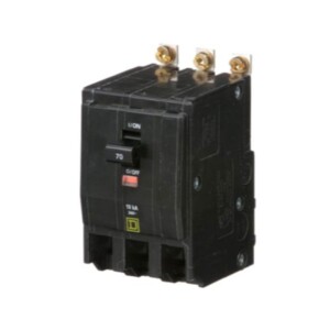 INTERRUPTOR TERMOMAGNÉTICO QOB, 3 POLOS, 70 A. QOB370 SCHNEIDER ELECTRIC
