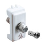 TOMA COAXIAL, BLANCO. MWD130097896 SCHNEIDER ELECTRIC  :RG-59