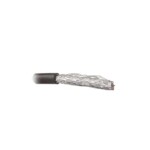Cable Coaxial 75 Ohm con Blindaje de Cinta de Poliester Aluminizado y 40% de Malla de Aluminio 95%, Aislamiento de Polietileno Espumado.   RG-59U-SYS