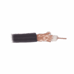 ( Precio por metro ) Cable RG59, conductor central de alambre de cobre calibre 20, blindado de malla trenzada de cobre 80%, aislante de polietileno sólido. Hasta agotar existencias