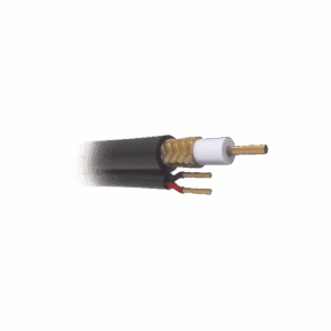 Cable Coaxial RG59 Siamés, HECHO EN MÉXICO, Optimizado para HD. Aplicación para interior, Retazo de 4 Metros